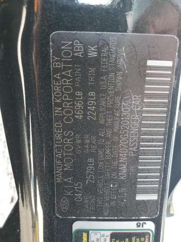 2016 KIA CADENZA LU KNALN4D70G5201307