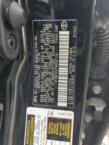 2017 TOYOTA CAMRY XSE 4T1BK1FK7HU582129