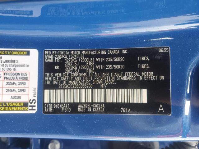 2025 LEXUS NX 350H BASE 2T2GKCEZ8SC055298