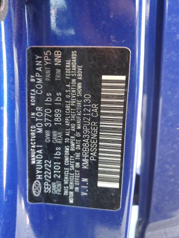2023 HYUNDAI VENUE SE KMHRB8A39PU212130