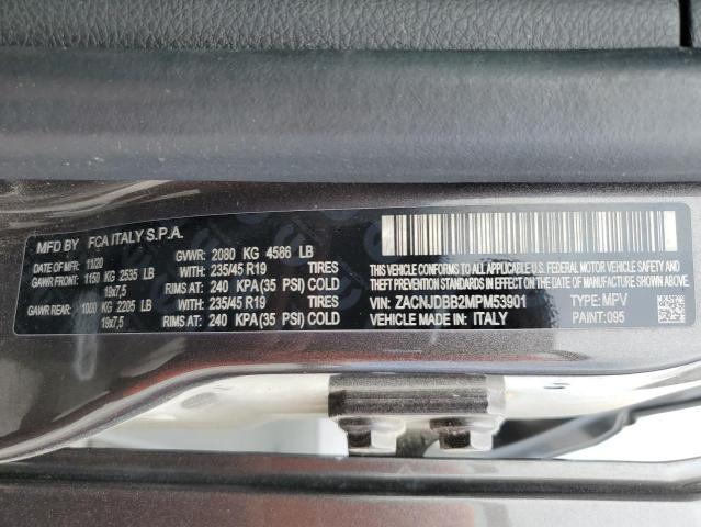 2021 JEEP RENEGADE LATITUDE ZACNJDBB2MPM53901