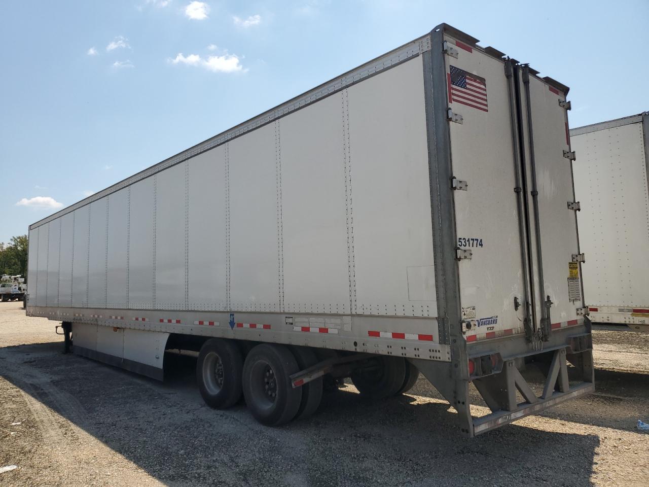 Lot #3292647607 2017 VANGUARD DRY FREIGHT TRAILER