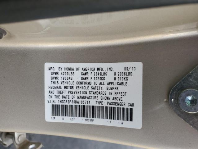 2013 HONDA ACCORD LX - 1HGCR2F30DA195714