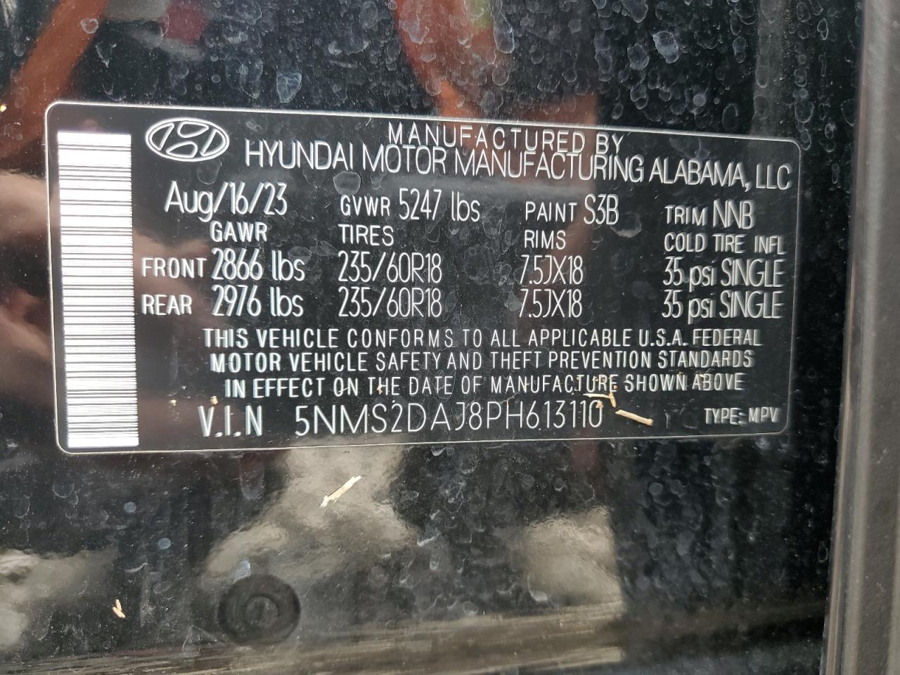 HYUNDAI SANTA FE SEL