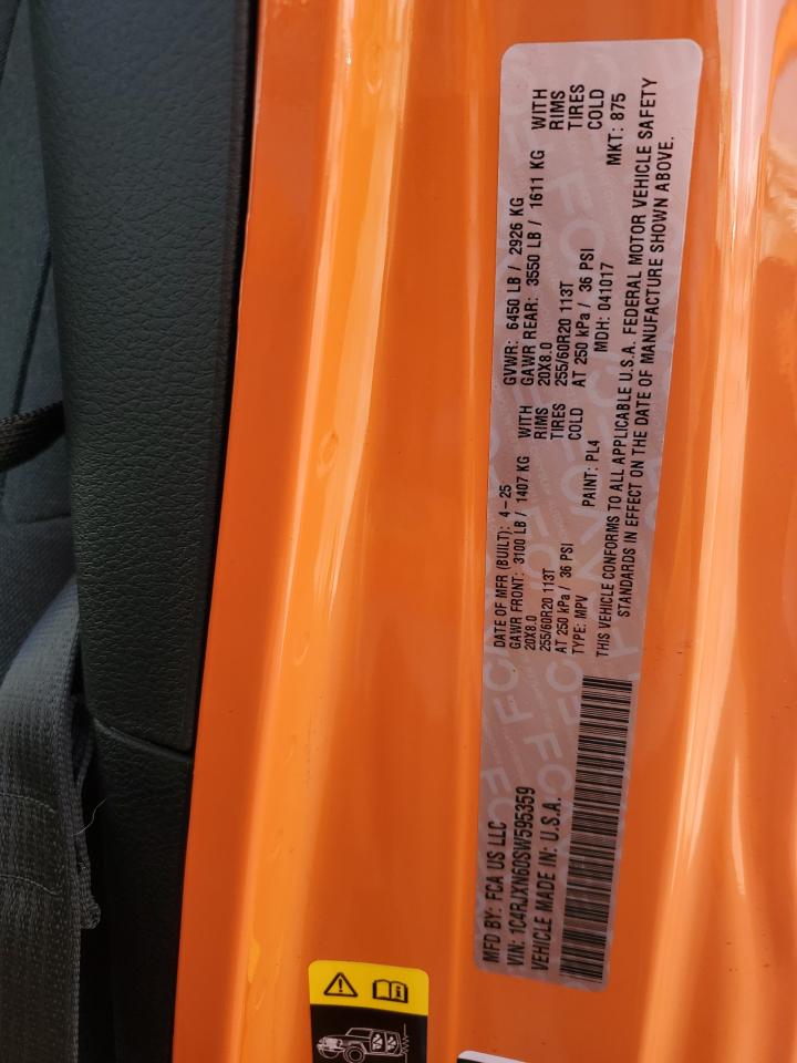 Lot #3310418003 2025 JEEP WRANGLER S