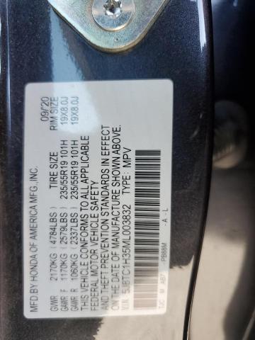 2021 ACURA RDX 5J8TC1H35ML003832