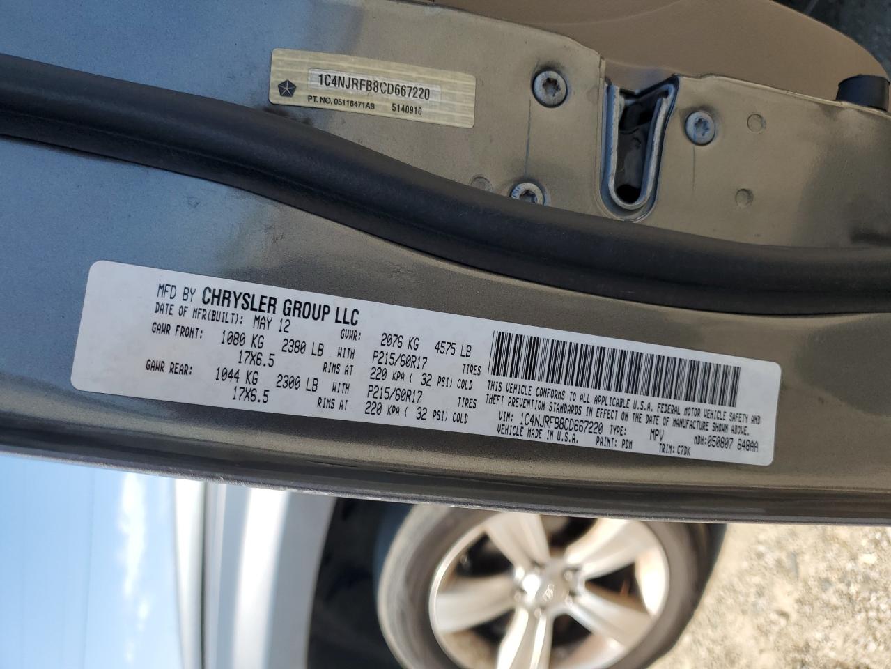 JEEP PATRIOT LATITUDE