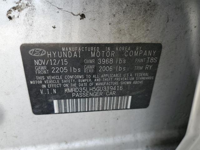 2016 HYUNDAI ELANTRA GT - KMHD35LH5GU319416