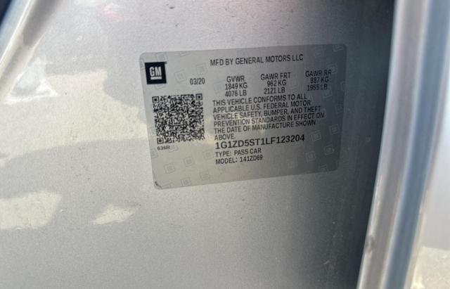 2020 CHEVROLET MALIBU LT 1G1ZD5ST1LF123204