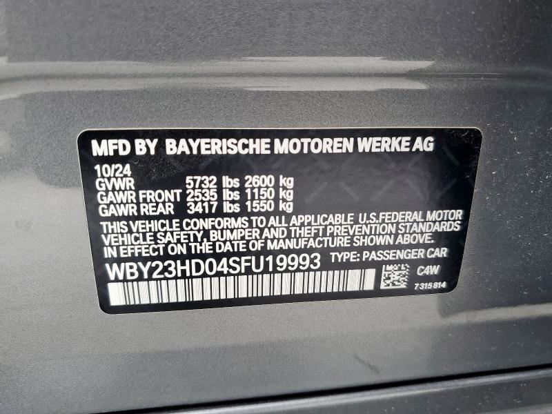 2025 BMW I4 EDRIVE #3293501424