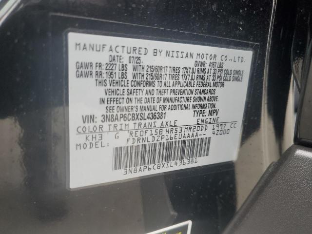 2025 NISSAN KICKS SV - 3N8AP6CBXSL436381