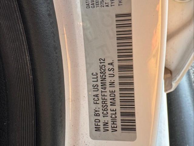 2021 RAM 1500 BIG H 1C6SRFFT4MN582512