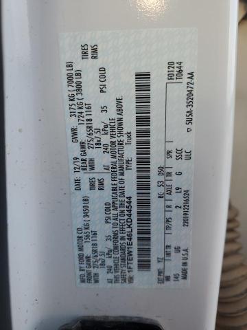 2020 FORD F150 SUPER 1FTEW1E46LKD44544