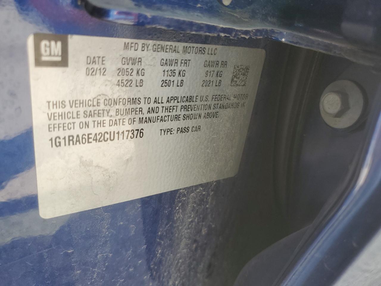 CHEVROLET VOLT OTHER