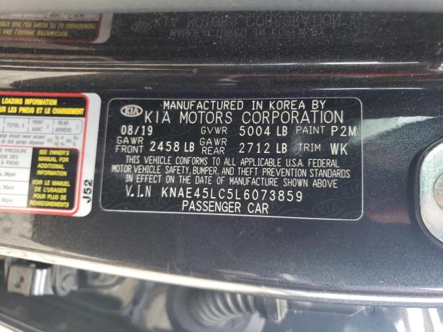 2020 KIA STINGER GT KNAE45LC5L6073859