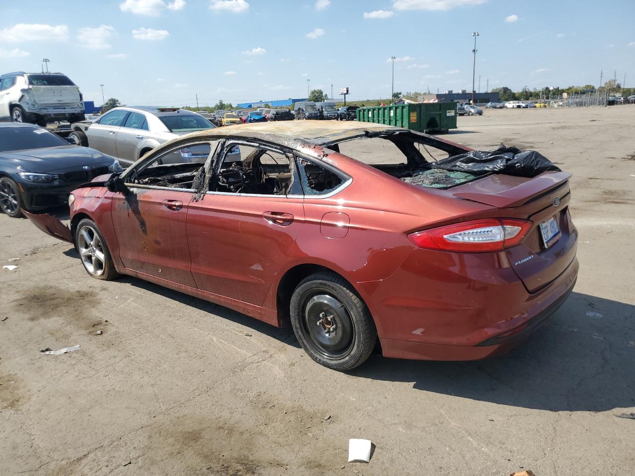 Lot #3317733113 2014 FORD FUSION SE