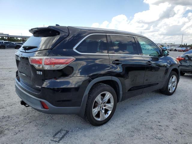 TOYOTA HIGHLANDER 2015 black 4dr spor hybrid engine 5TDDCRFH8FS010453 photo #4
