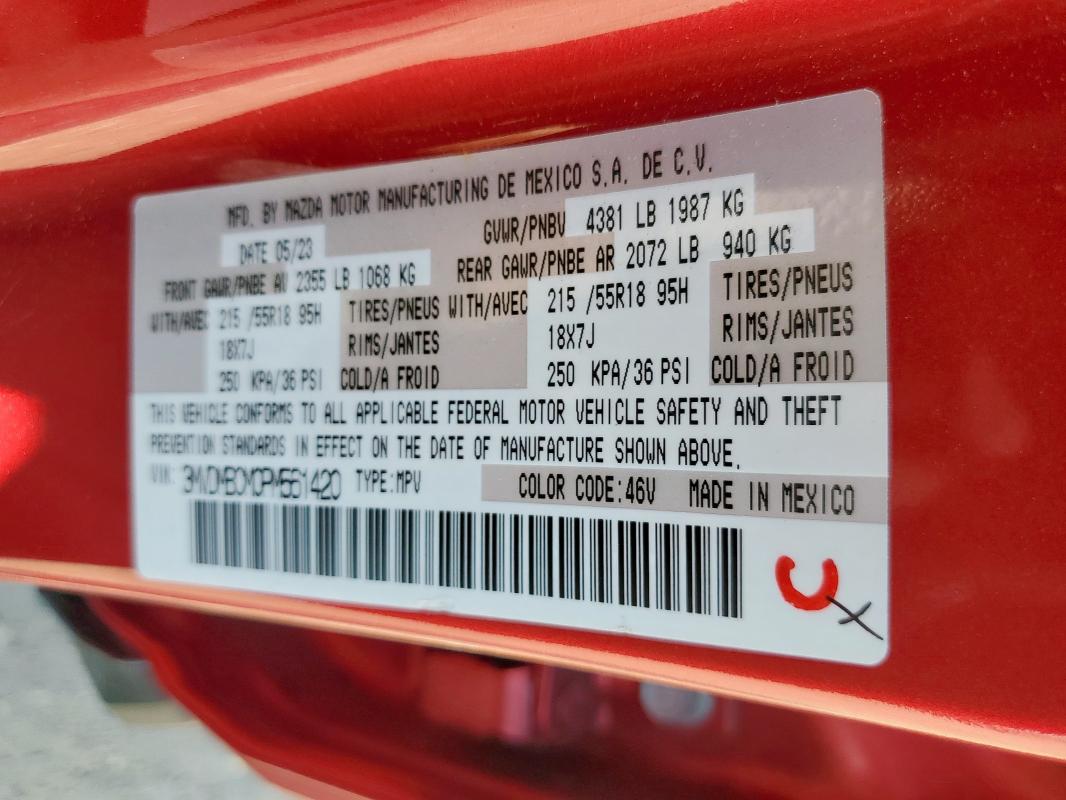 2023 MAZDA CX-30 PREF 3MVDMBCM0PM561420