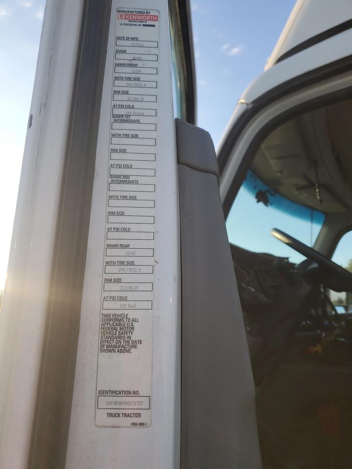 Lot #3265903113 2017 KENWORTH T680