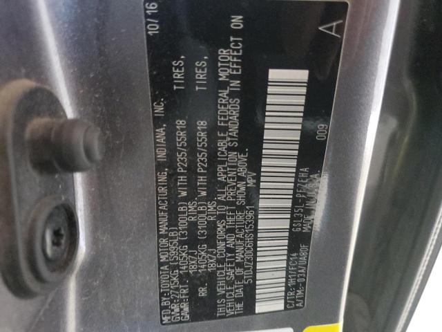 2017 TOYOTA SIENNA LE - 5TDJZ3DC6HS153961