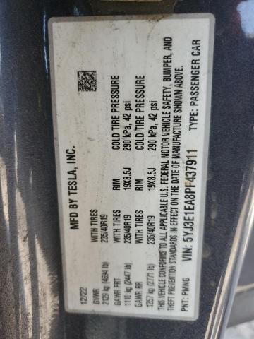 2023 TESLA MODEL 3 5YJ3E1EA8PF437911