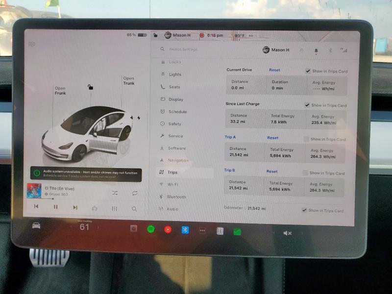 2023 TESLA MODEL 3 - 5YJ3E1EA8PF658036