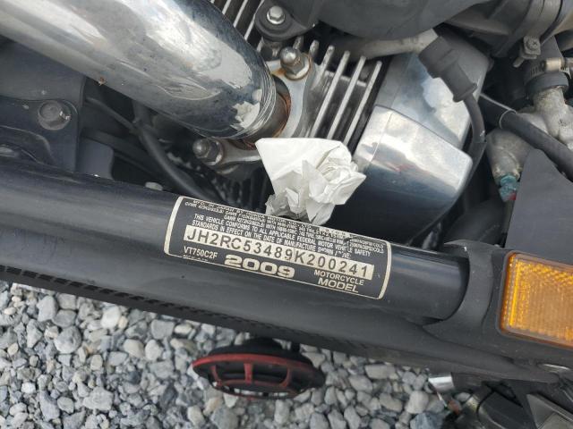 2009 HONDA VT750 C2F JH2RC53489K200241