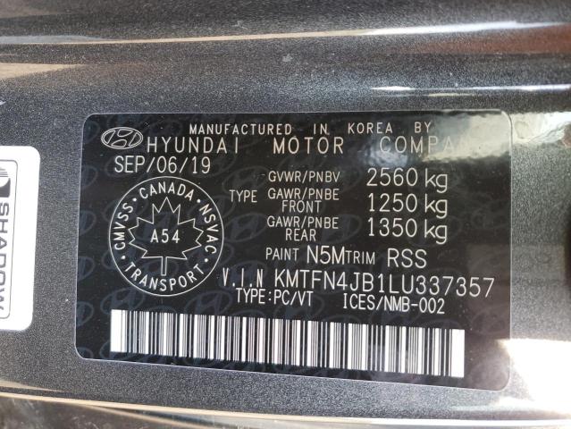 2020 GENESIS G80 BASE - KMTFN4JB1LU337357