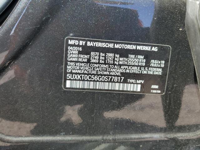 2016 BMW X5 XDR40E #3291472946