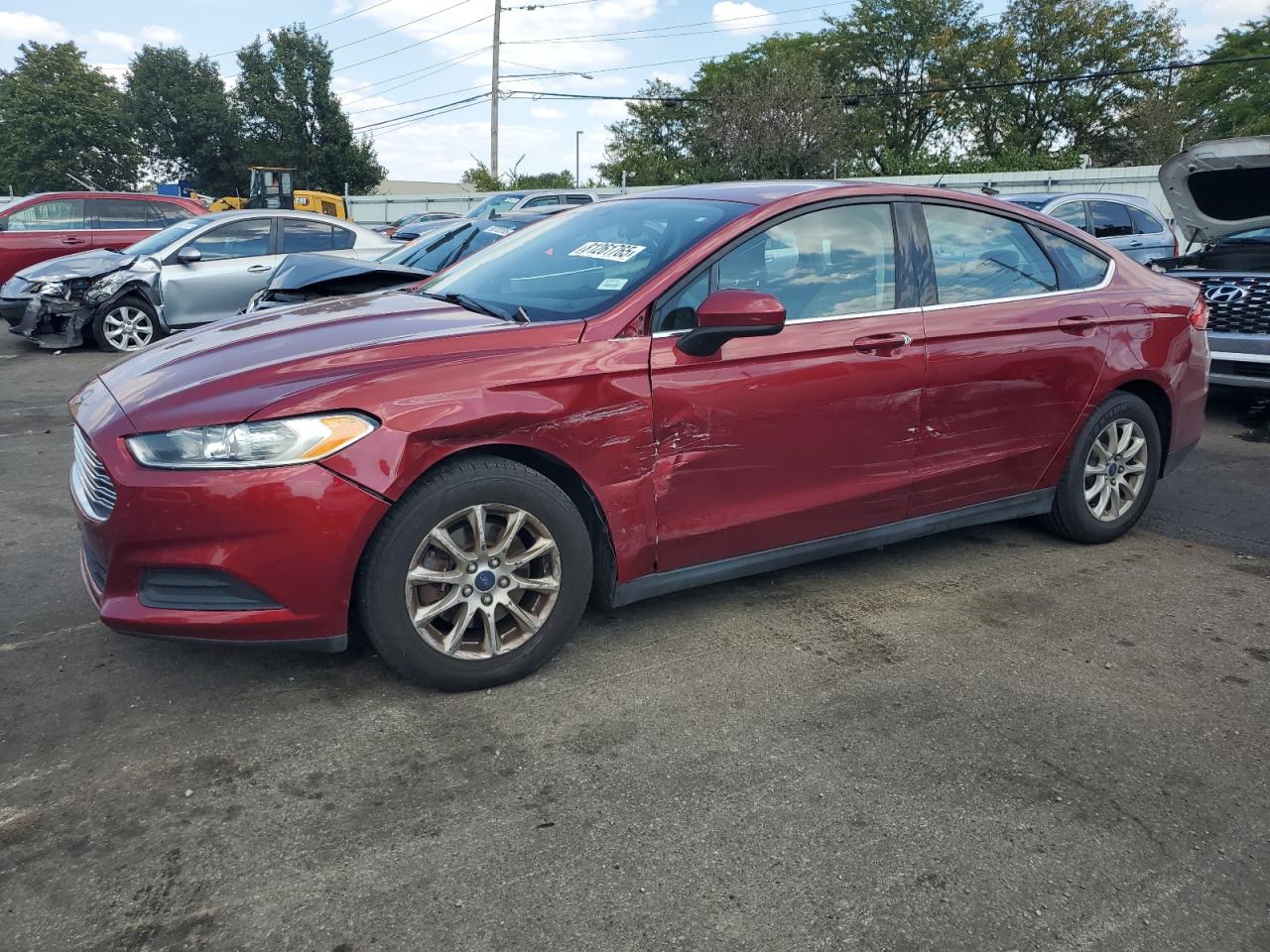 Lot #3287386981 2016 FORD FUSION S