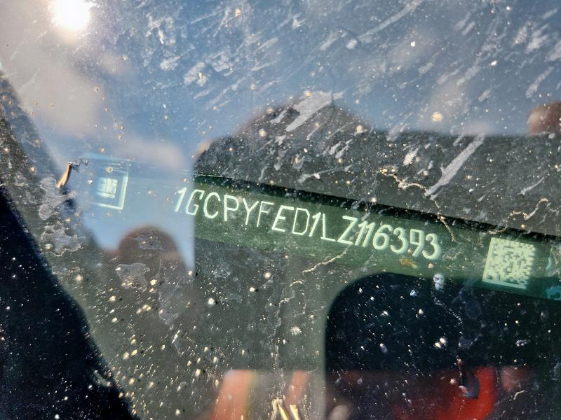 2020 CHEVROLET SILVERADO - 1GCPYFED1LZ116393