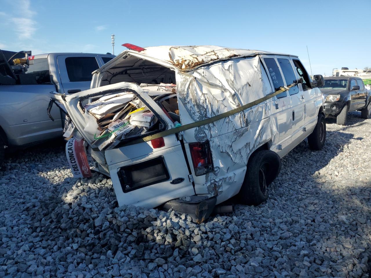 Lot #3309593565 2007 FORD ECONOLINE CARGO E-25