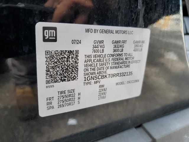 2024 CHEVROLET SUBURBAN C1500 LS - 1GNSCBKT0RR332135