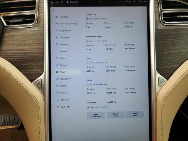 2015 TESLA MODEL S 70D 5YJSA1S25FF089441