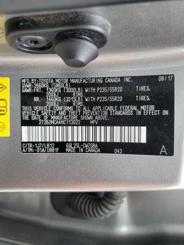 2017 LEXUS RX 350 BAS 2T2BZMCA4HC113022