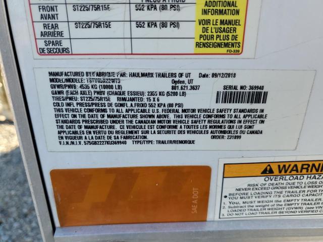 2019 HAULMARK TRAILER #3285659639