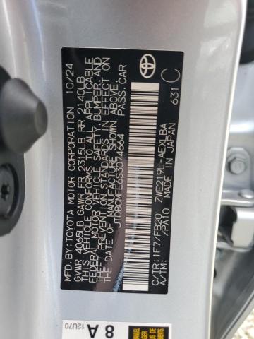 2025 TOYOTA COROLLA LE - JTDBCMFE6S3074664