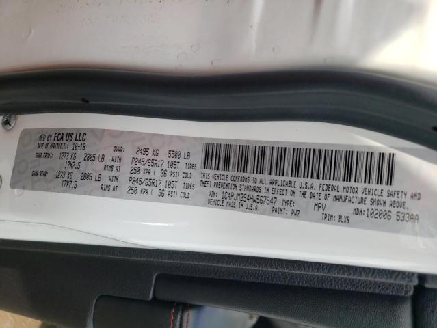 2017 JEEP CHEROKEE T 1C4PJMBS4HW567547