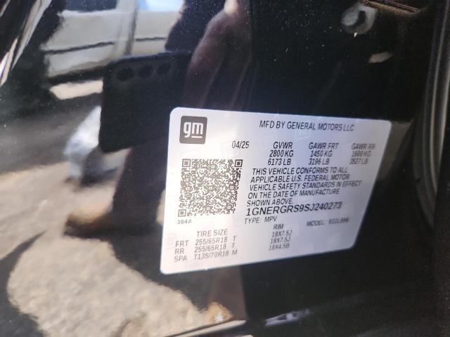 2025 CHEVROLET TRAVERSE L - 1GNERGRS9SJ240273