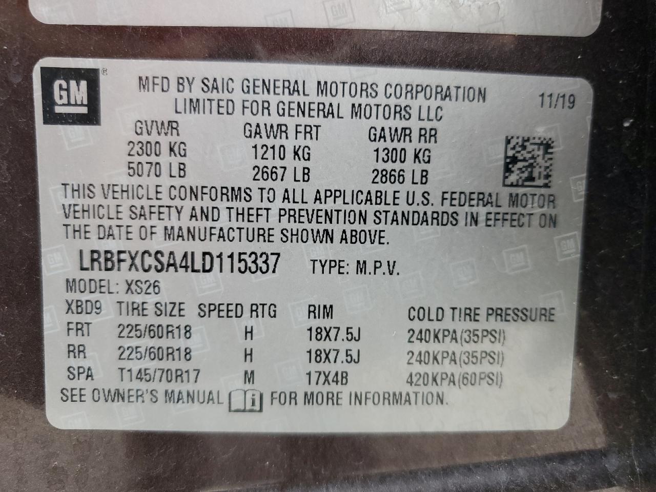 BUICK ENVISION ESSENCE