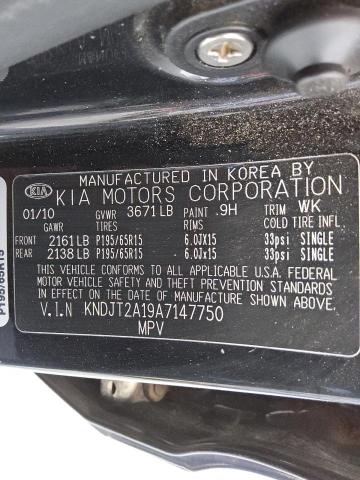 2010 KIA SOUL - KNDJT2A19A7147750