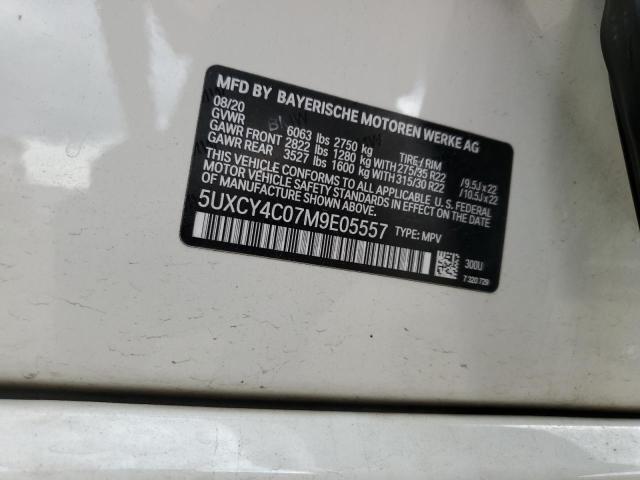 2021 BMW X6 SDRIVE 5UXCY4C07M9E05557