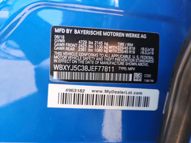 2018 BMW X2 XDRIVE28I WBXYJ5C38JEF77811
