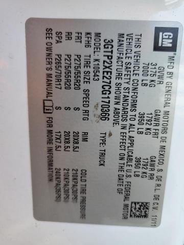 2012 GMC SIERRA K15 #3259100036