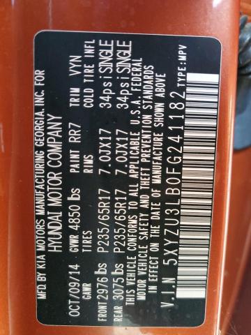 2015 HYUNDAI SANTA FE SPORT 5XYZU3LB0FG241182