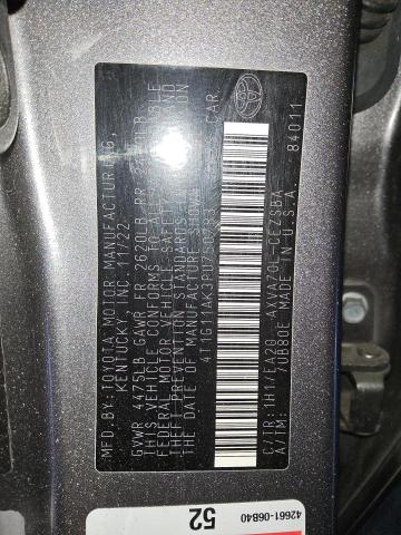 2023 TOYOTA CAMRY SE N #3274665802