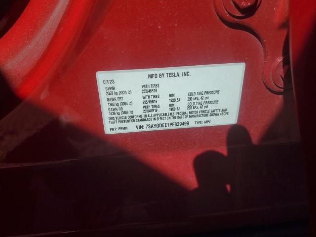 2023 TESLA MODEL Y #3274887101