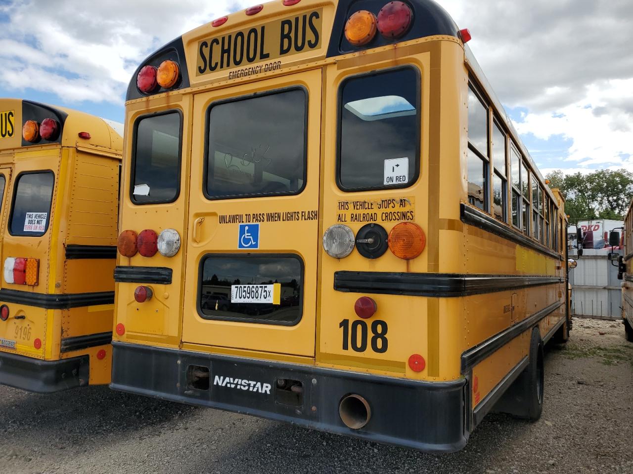 Lot #3232337884 2013 IC CORPORATION CE SERIES SCHOOL