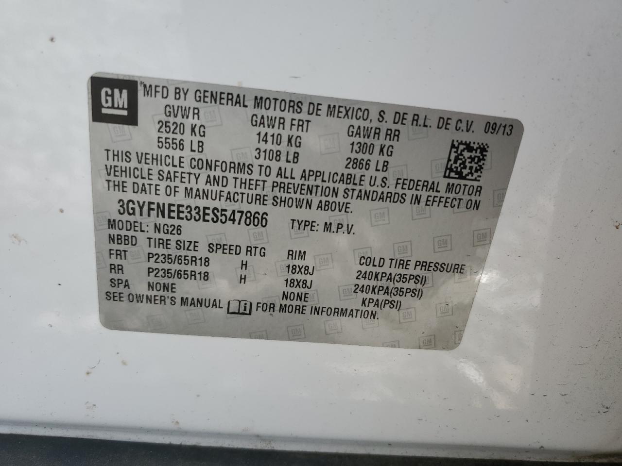 CADILLAC SRX LUXURY COLLECTION