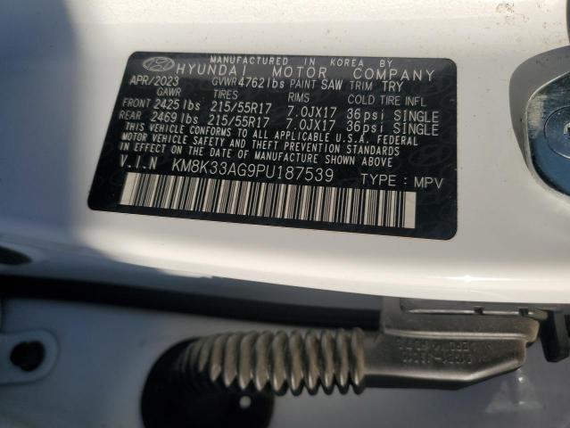 2023 HYUNDAI KONA SEL KM8K33AG9PU187539